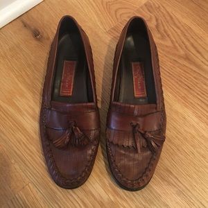VINTAGE COLE HAAN PERFECT TASSEL LOAFERS WOMEN 7 LEATHER BROWN